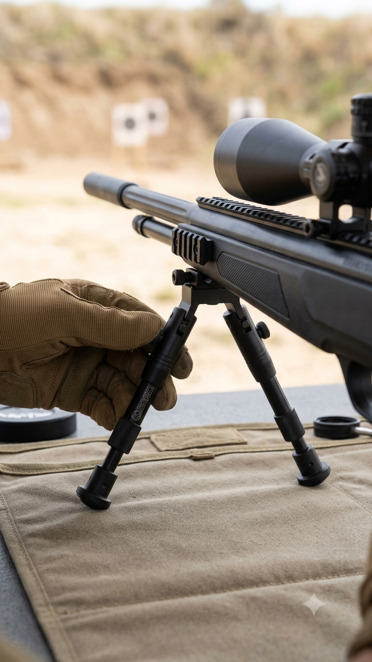 GAMO Foldable Tactical Bipod (16–18 cm)
Maximum Stability. Precision Control. Zero Compromise