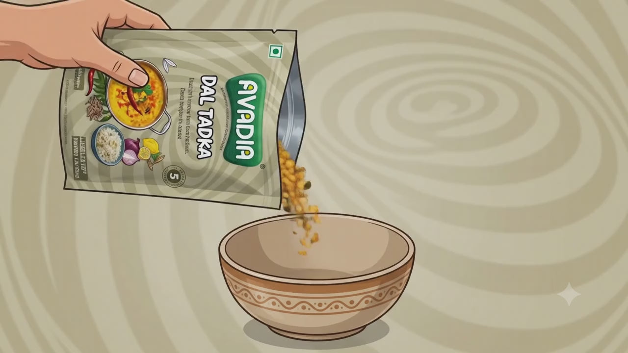 Dal Tadka Ready to eat AVADIA 100% Natural ingredients