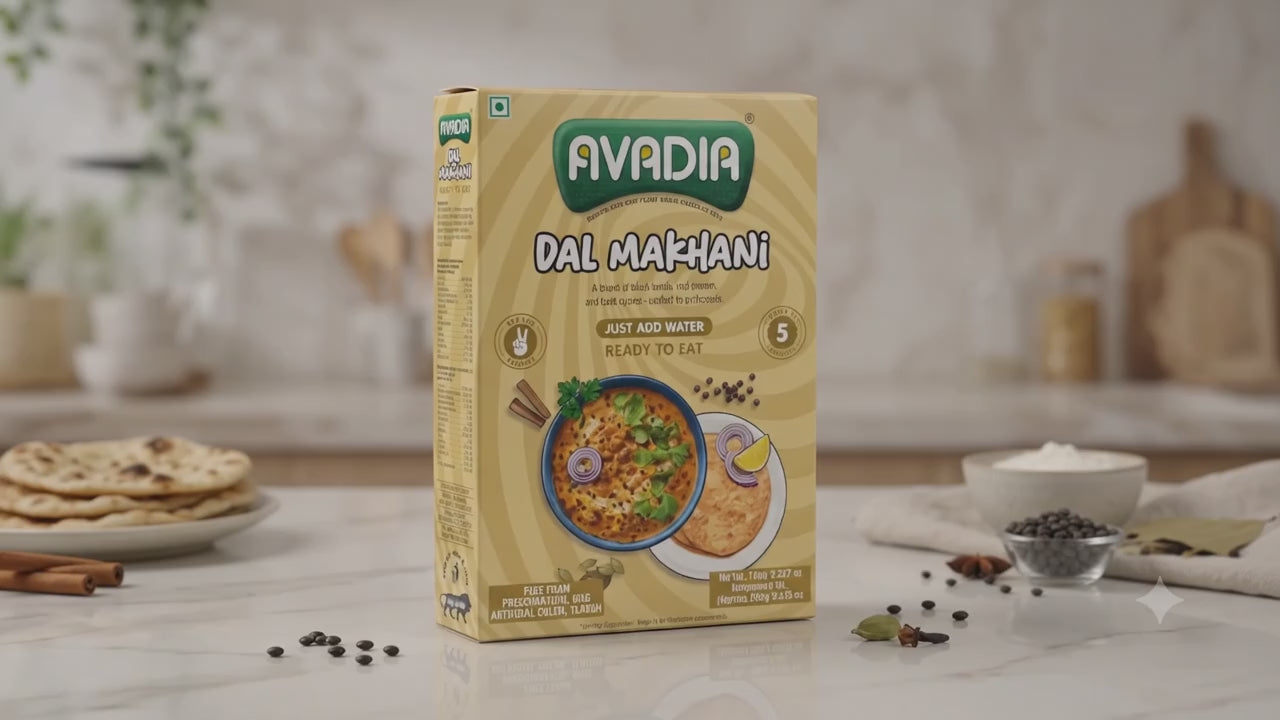 Dal Makhani Ready to eat AVADIA 100% Natural ingredients