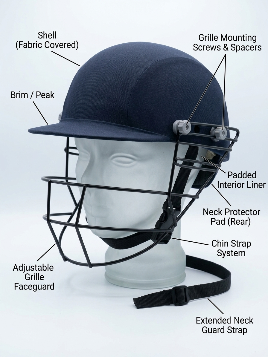 Pro-Guard Elite Cricket Helmet
Maximum Impact Protection | Precision Fit | Unobstructed Vision