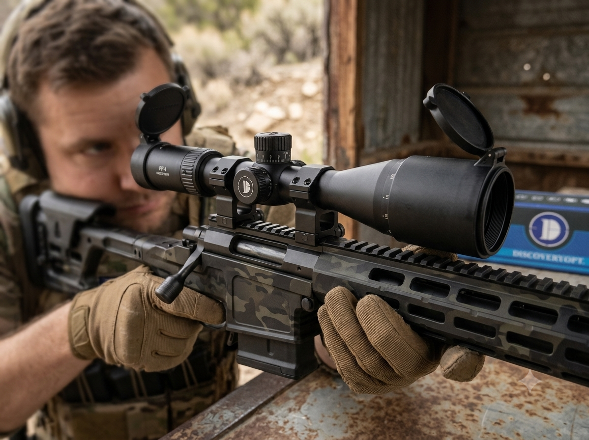 DISCOVERYOPT High-Precision Tactical Rifle Scope Set