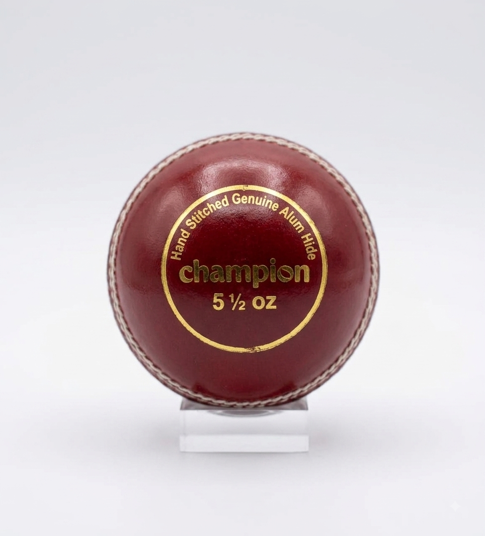 Premium Red Leather Cricket ball EU Sports, 50 overs Pack of 12 balls