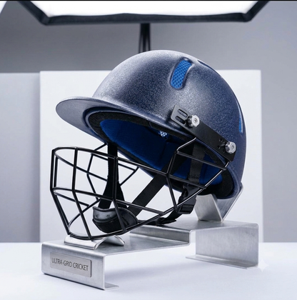 CRICKET PRO-GUARD Matte Navy Cricket Helmet | Pro-Grade Protection & Breathability