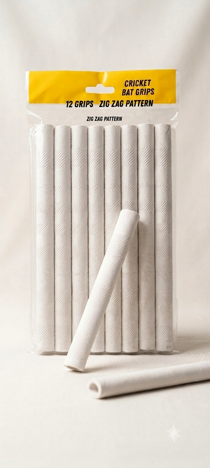 Zig zag patter Grip for Cricket bats Pack of 12|INDIAN DREAMS