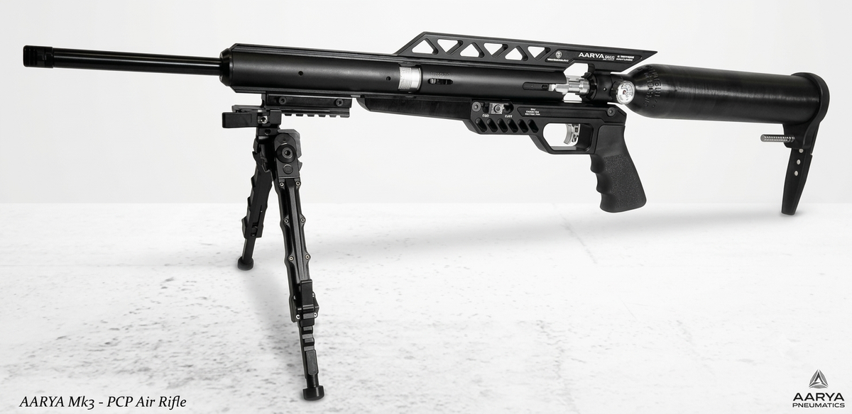 AARYA MK3 PCP Air Rifle (.177 Caliber)
Engineered for Precision. Built for Performance