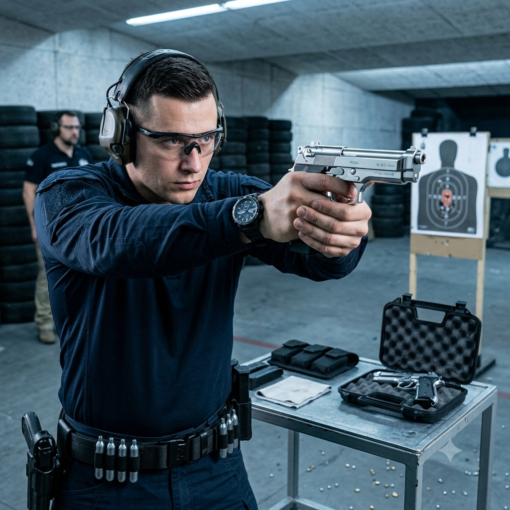 Krownland KL92 CO₂ Air Pistol (Silver)