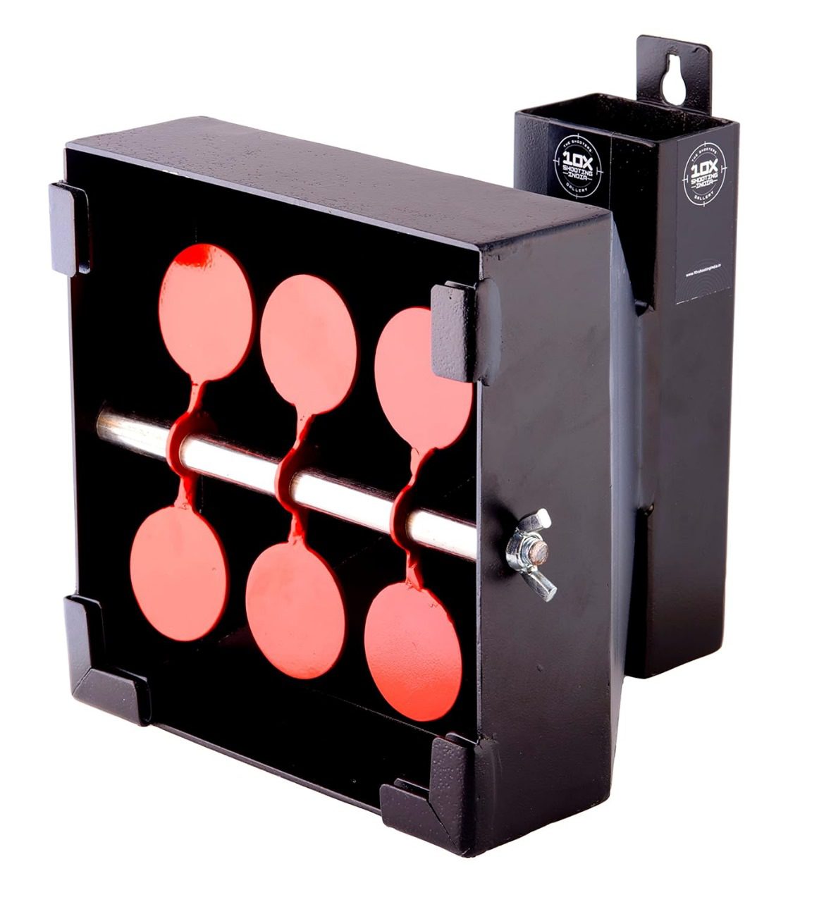 10X Shooting Resetting Target Box – Heavy-Duty Pellet & BB Catcher