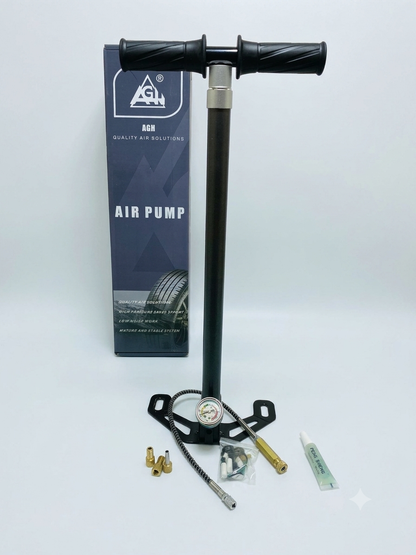 AGH 4-Stage High-Pressure PCP Air Pump (4500 PSI / 30 MPa)