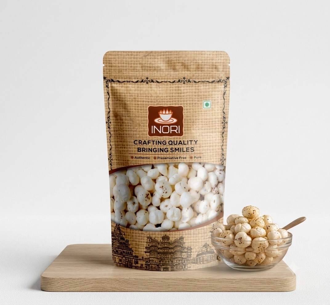 Premium Handpicked Makhana (Fox Nuts / Lotus Seeds) | Crunchy, Organic & Superfood Snack 800g