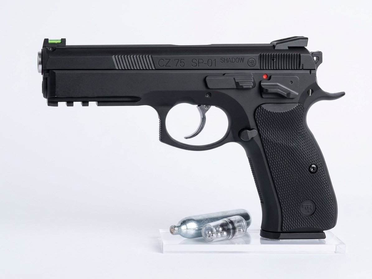 ASG CZ 75 SP-01 Shadow CO2 Air Pistol (0.177 / 4.5mm)
High-Performance Competition Precision in the Palm of Your Hand