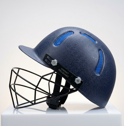 CRICKET PRO-GUARD Matte Navy Cricket Helmet | Pro-Grade Protection & Breathability