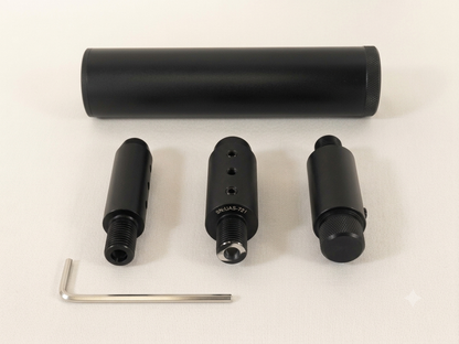 The Ultimate Modular Performance Suppressor Kit| Universal Multi-Adapter Suppressor / Silencer Set designed primarily for target air rifles, air pistols, and PCP (Pre-Charged Pneumatic) sports guns