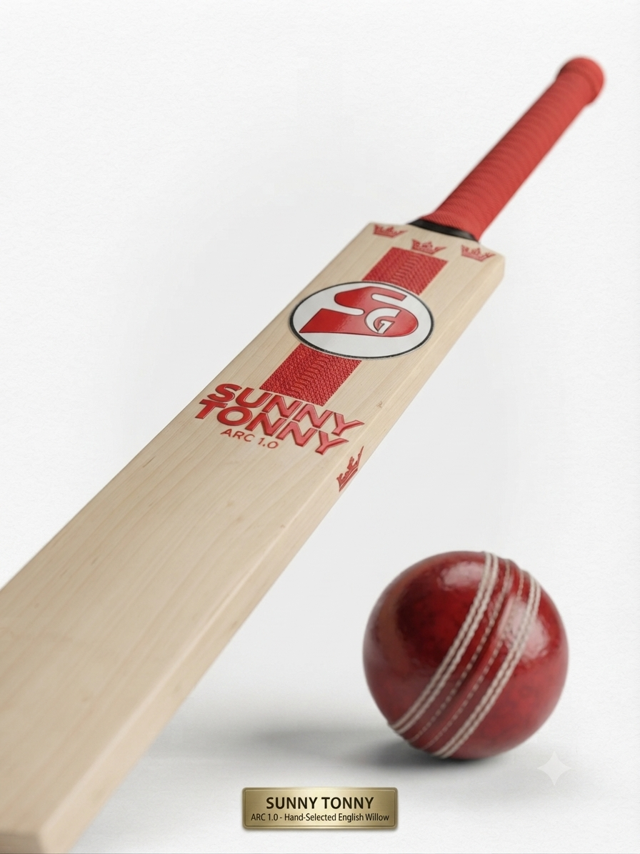 SG cricket bat Premium light weight design With 1 Ball|SG| INDIAN DREAMS