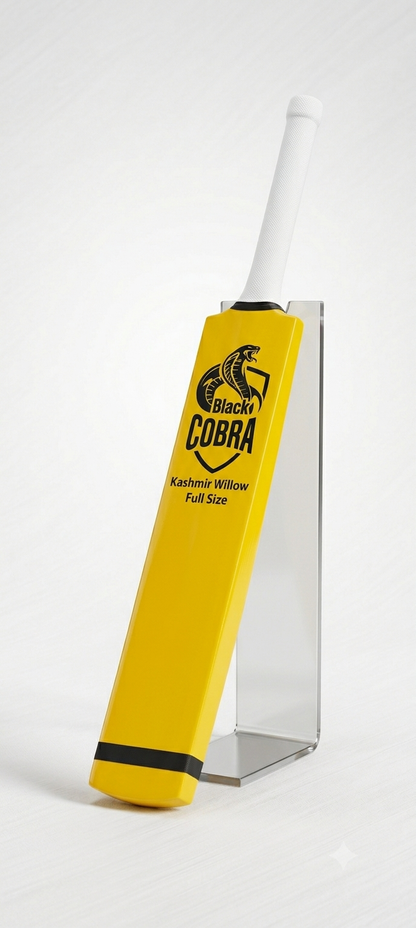 Black Cobra Premium Heavy-Duty Tennis Cricket Bat
Unleash Raw Power & Ultimate Control on the Field