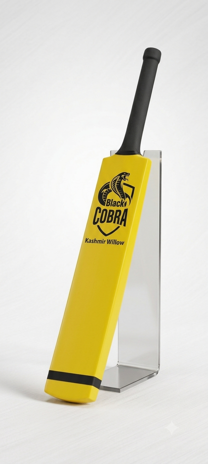 Black Cobra Premium Heavy-Duty Tennis Cricket Bat
Unleash Raw Power & Ultimate Control on the Field