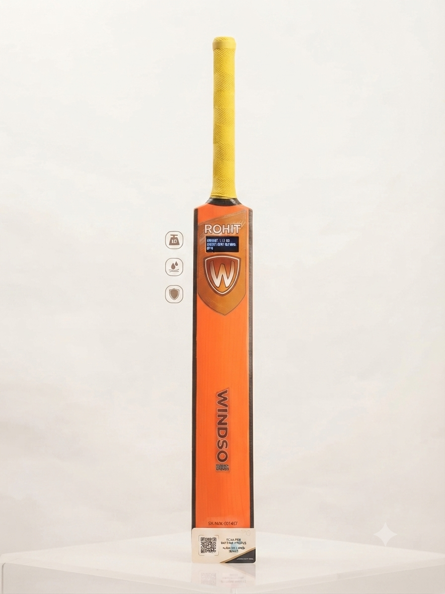 Plastic premium cricket bat with High grade polypropylene material