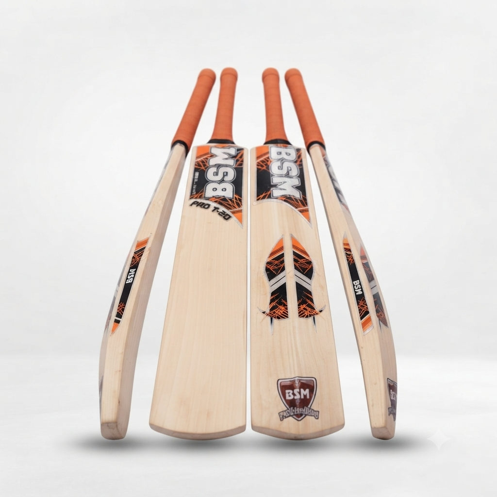 Dominate the Crease: Introducing the BSM Pro T-20 Cricket Bat