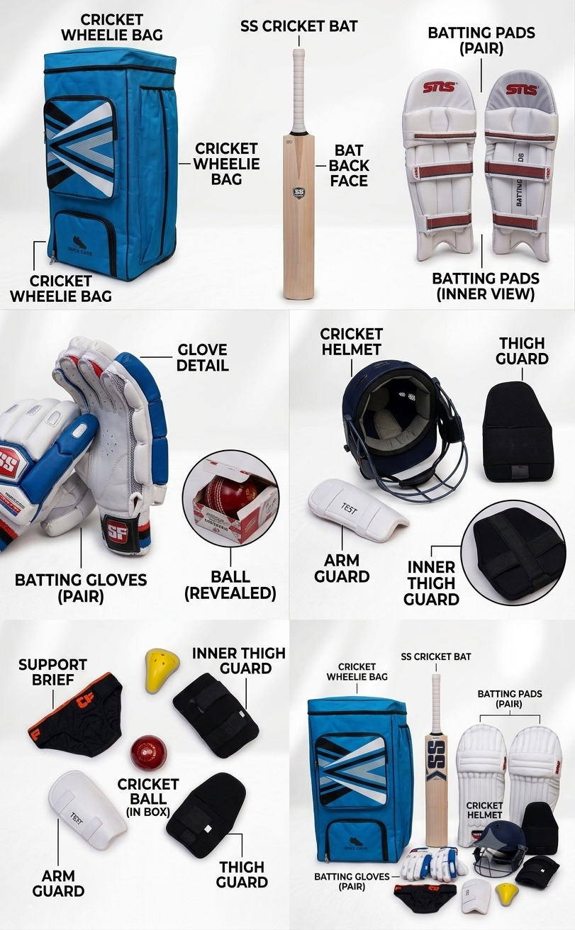 Cricket kit Premium Set Complete kit