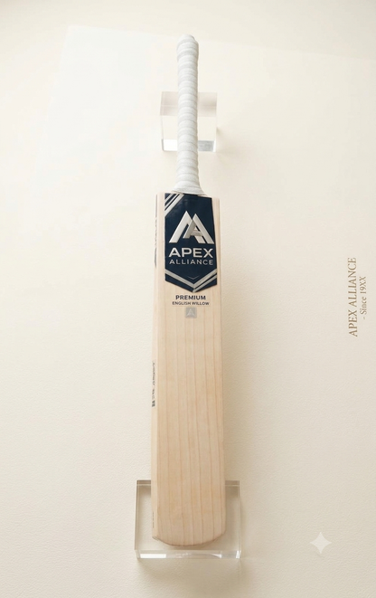 Professional Grade English Willow B-Grade Cricket Bat | Handcrafted Power & Precision - APEX ALLIANCE