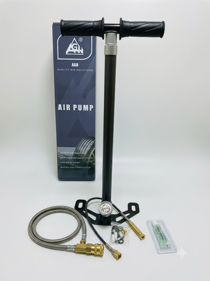 AGH 4-Stage High-Pressure PCP Air Pump (4500 PSI / 30 MPa)