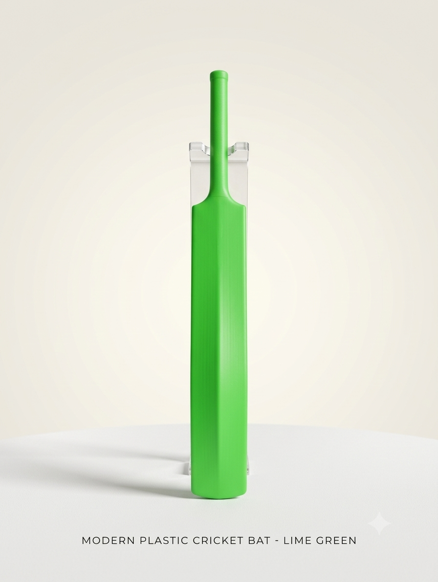 Heavy-Duty Premium Plastic Cricket Bat – Ultimate Street & Backyard Match Performance