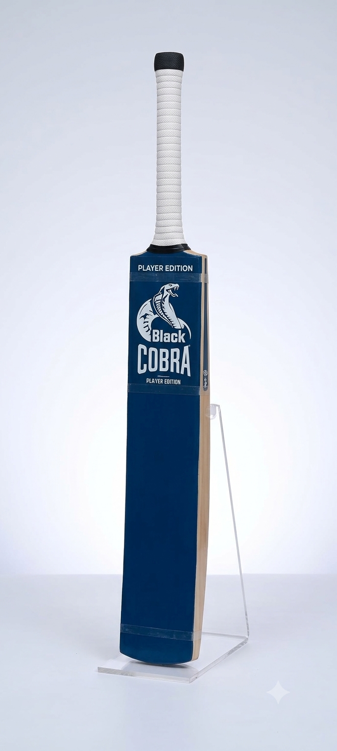 Black Cobra Premium Heavy-Duty Tennis Cricket Bat
Unleash Raw Power & Ultimate Control on the Field