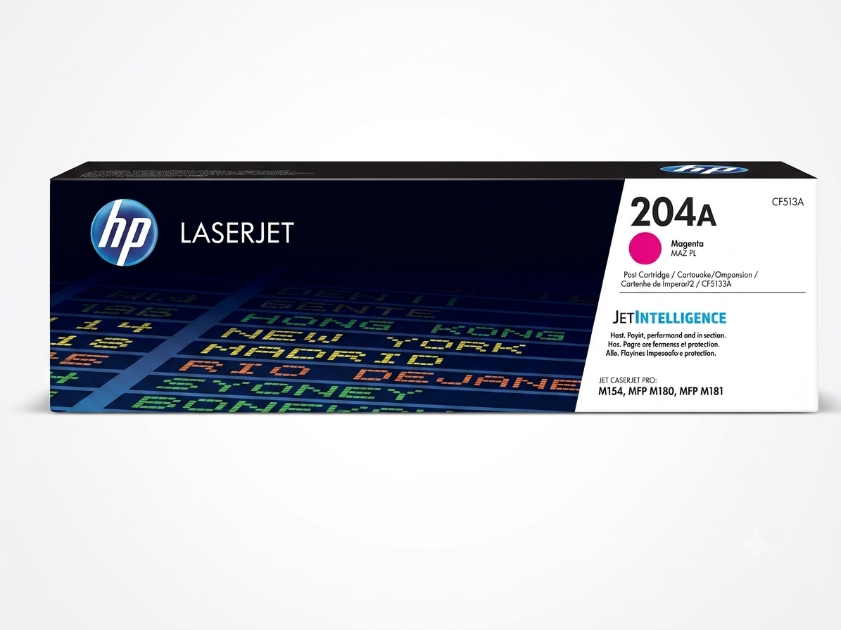 HP 204A Magenta Original LaserJet Toner Cartridge (CF513A)