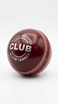 Red Leather Cricket ball Alum Tanned, 1 pack- 6 balls