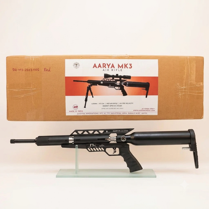 AARYA MK3 PCP Air Rifle (.177 Caliber)
Engineered for Precision. Built for Performance