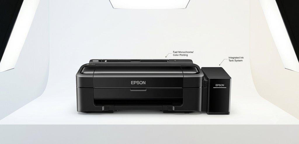 Epson EcoTank L130 Single-Function Color Ink Tank Printer
Ultra-Low-Cost Printing Built for Everyday Efficiency