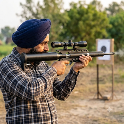 AARYA MK3 PCP Air Rifle (.177 Caliber)
Engineered for Precision. Built for Performance