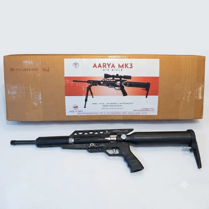 AARYA MK3 PCP Air Rifle (.177 Caliber)
Engineered for Precision. Built for Performance