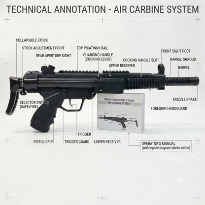 Tactical Air Carbine System (.177 Cal / 4.5mm)