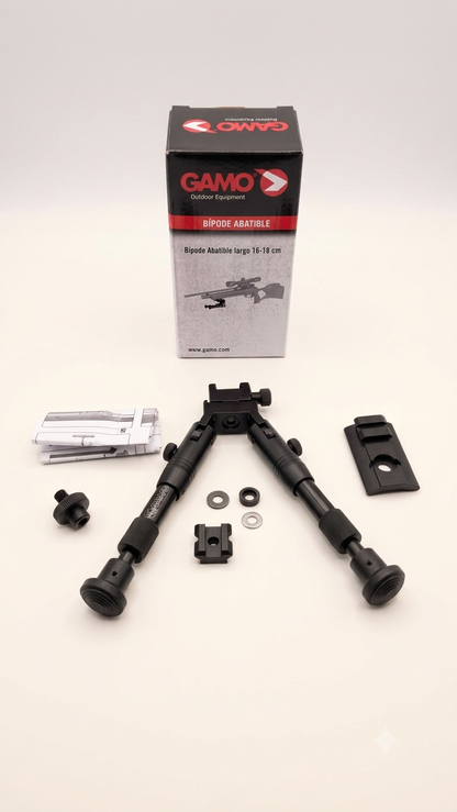 GAMO Foldable Tactical Bipod (16–18 cm)
Maximum Stability. Precision Control. Zero Compromise
