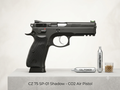 ASG CZ 75 SP-01 Shadow CO2 Air Pistol (0.177 / 4.5mm)
High-Performance Competition Precision in the Palm of Your Hand