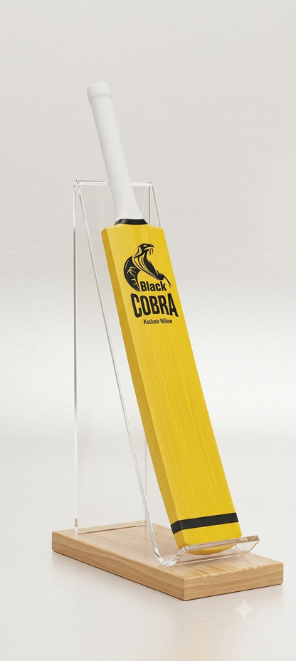 Black Cobra Premium Heavy-Duty Tennis Cricket Bat
Unleash Raw Power & Ultimate Control on the Field