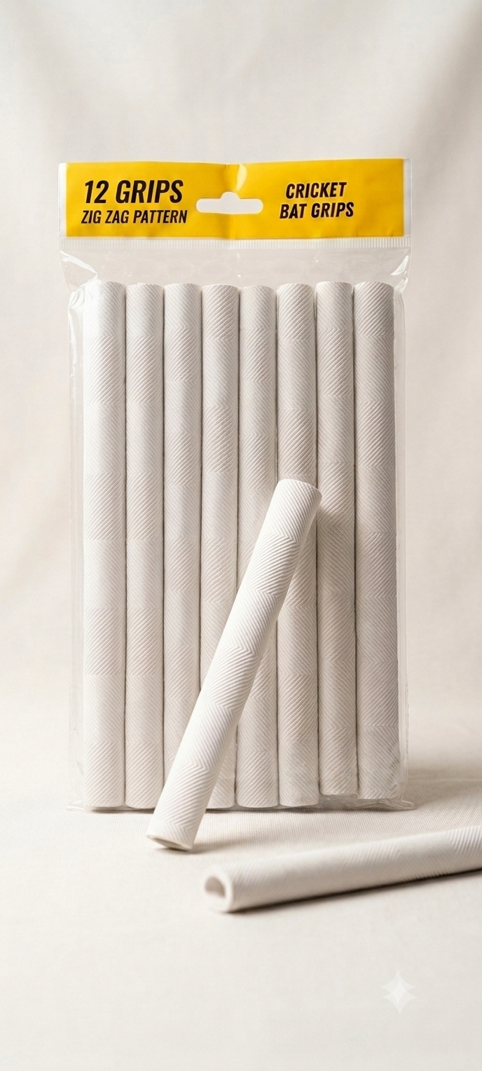 Zig zag patter Grip for Cricket bats Pack of 12|INDIAN DREAMS