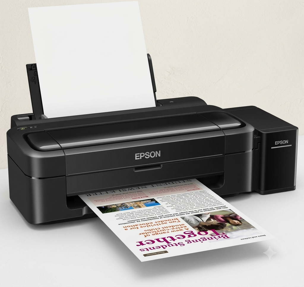 Epson EcoTank L130 Single-Function Color Ink Tank Printer
Ultra-Low-Cost Printing Built for Everyday Efficiency