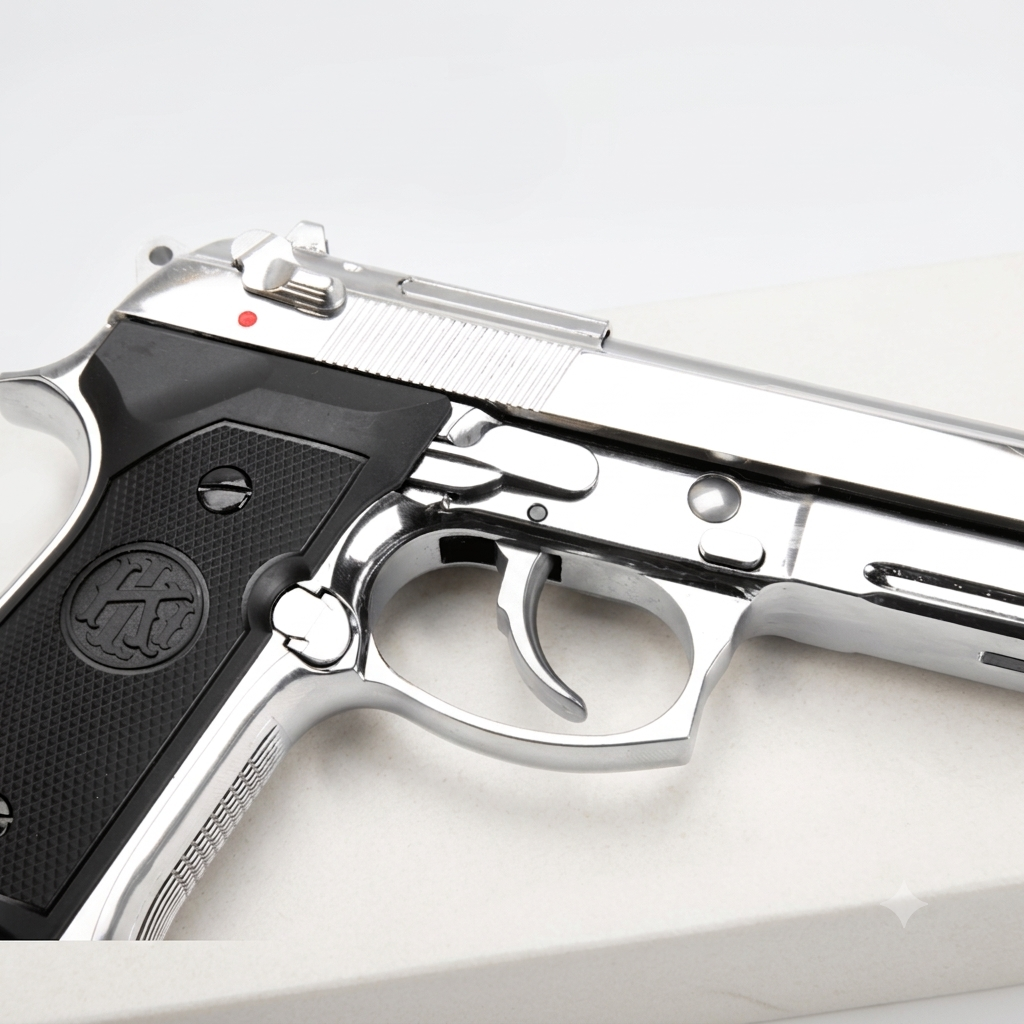 Krownland KL92 CO₂ Air Pistol (Silver)