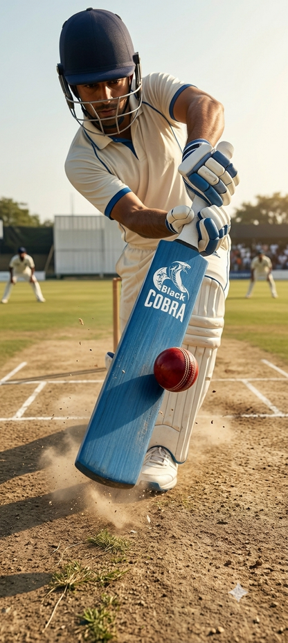 Black Cobra Premium Heavy-Duty Tennis Cricket Bat
Unleash Raw Power & Ultimate Control on the Field