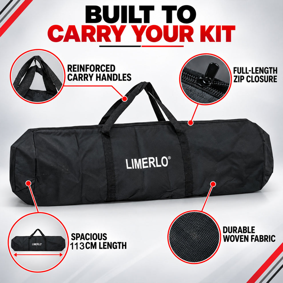 LIMERLO Heavy-Duty Multi-Purpose Gear & Cricket Kit Bag